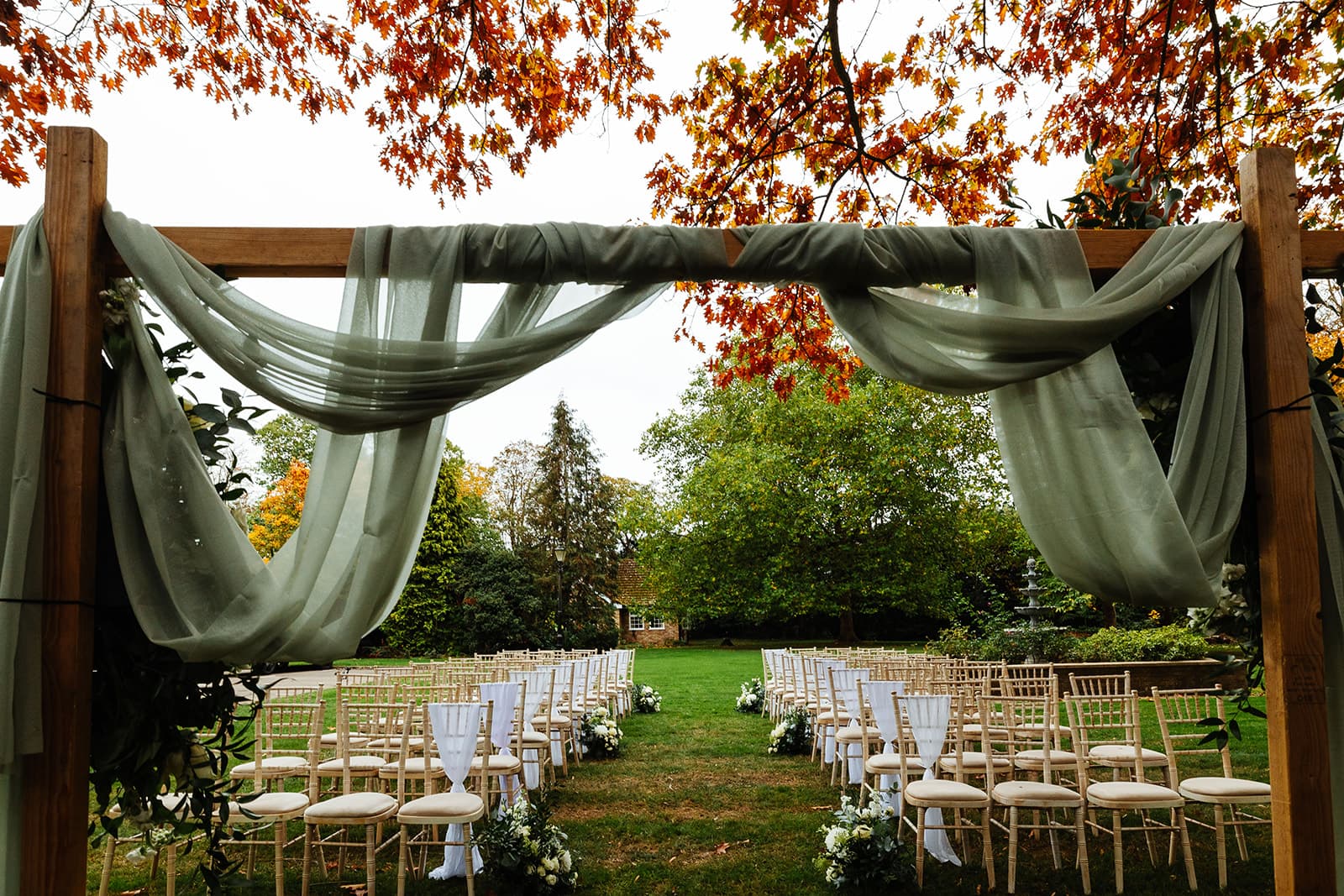 Wedding venue at Woodland Manor