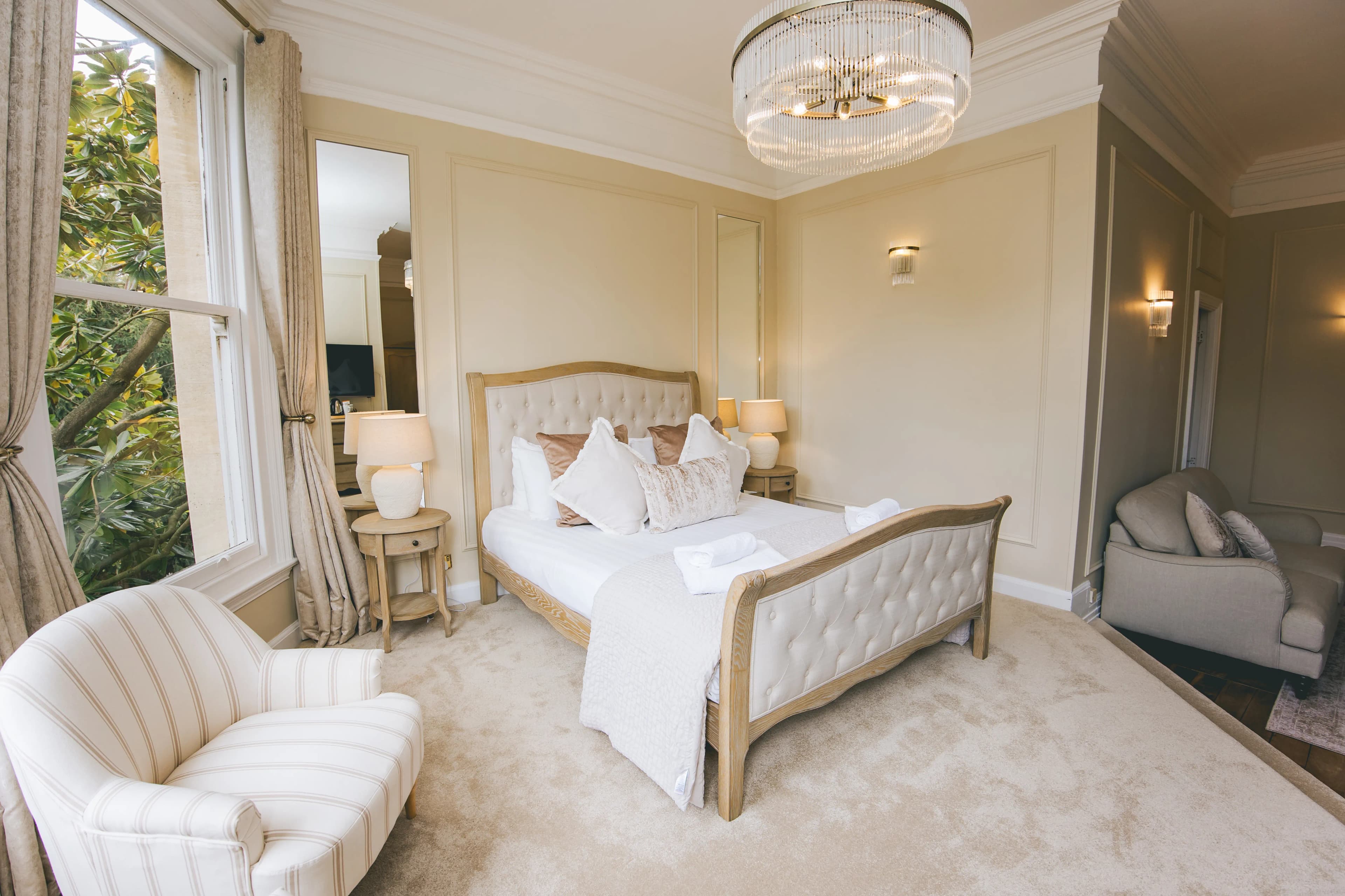 Elegant hotel room